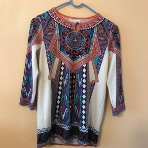 Flying Tomato Aztec Print Tunic/ dress for girl